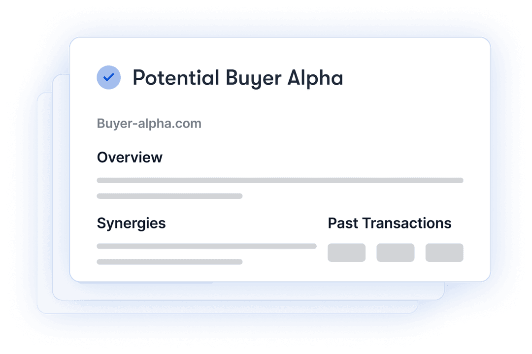 Who's buying businesses like yours