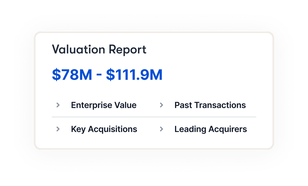 Get your valuation report
